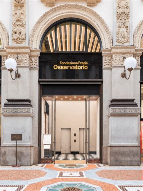 osservatorio milano prada|sedi milano Prada.